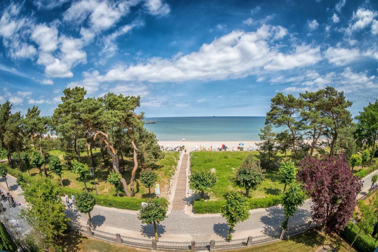 Fewo Direkt Am Strand Mit Meerblick Und Balkon,Villa Glueckspilz, Binz Exterior foto